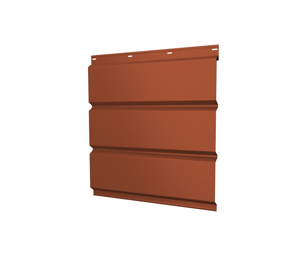 Grand Line: Софит без перфорации Satin 0,5 мм Ral 8004