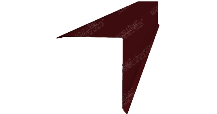 Grand Line: Конек односкатной кровли Ре Ral 3005