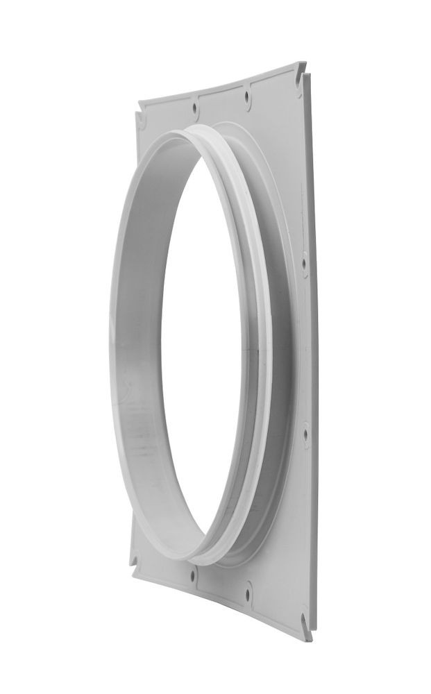 Vilpe: Фланец вентиляционной решетки 250 мм  375*375 мм