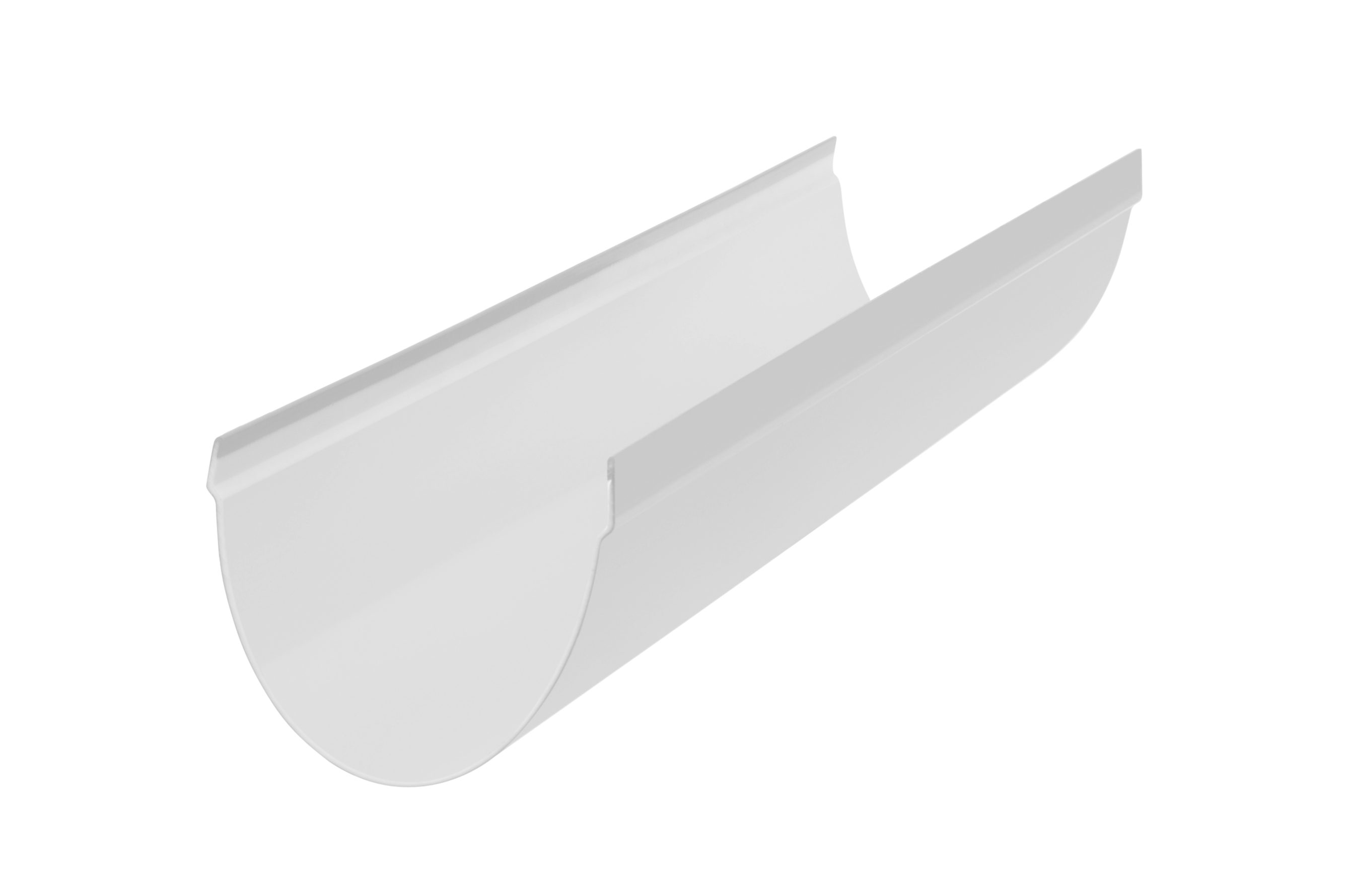 Альта-Профиль: Желоб водосточный 4 м Стандарт Белый