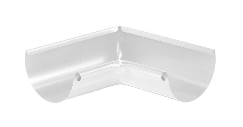 Aquasystem: Угол желоба 90 гр. внутренний 125/90 PU Ral 9003