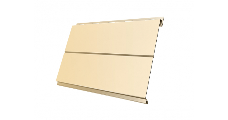 Grand Line: Сайдинг Вертикаль line Pe 0,45 мм Ral 1015