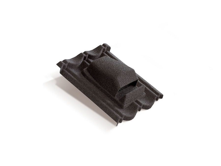 Metrotile: Кровельный вентилятор Metrobond 380х410 мм Серый