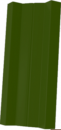 000009358.png Мегастил: Штакетник М-образный 1500х100 мм Ral 8017 — изображение 1