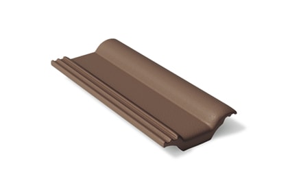 Braas: Половинчатая черепица Франкфуртская Темно-коричневый
