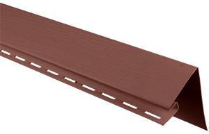 Альта-Профиль: Планка околооконная Kanada Плюс Премиум Красно-коричневая