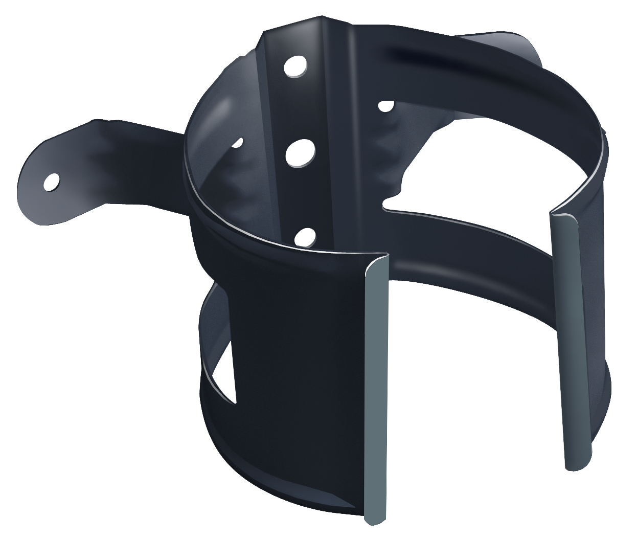 Grand Line: Держатель трубы (дерево) 125/90 Rooftop dRain Ral 7024