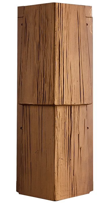 000017488.png ТЕХОСНАСТКА: Внешний угол Щепа Дуб ЭКО-2 Орех 1011-8016 — изображение 1