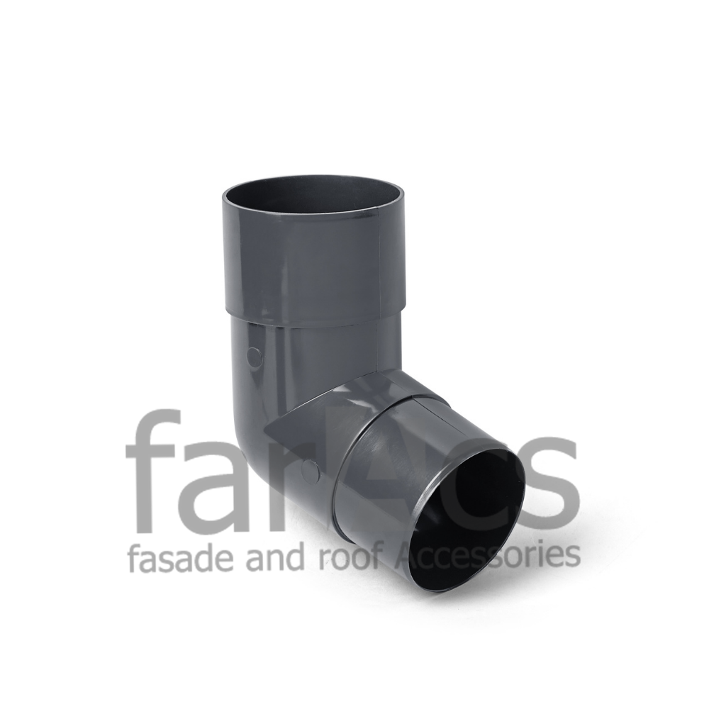 FarAcs: Колено трубы 108гр. Серый