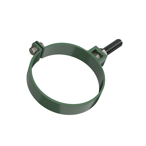 Технониколь: Хомут трубы универсальный L=140мм 125/82 Зеленый