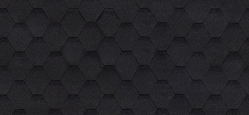 Гибкая черепица Shinglas Оптима Черный Технониколь