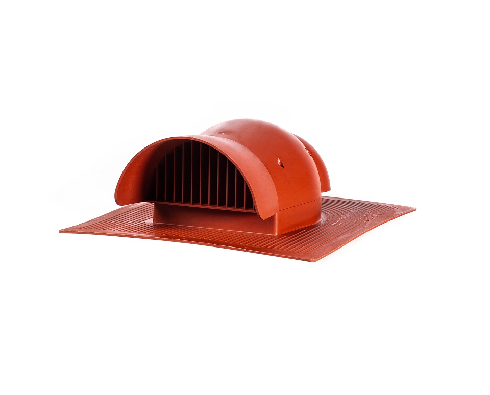Krovent: Кровельный вентиль для гиб. черепицы KTV Красно-коричневый (RR29)