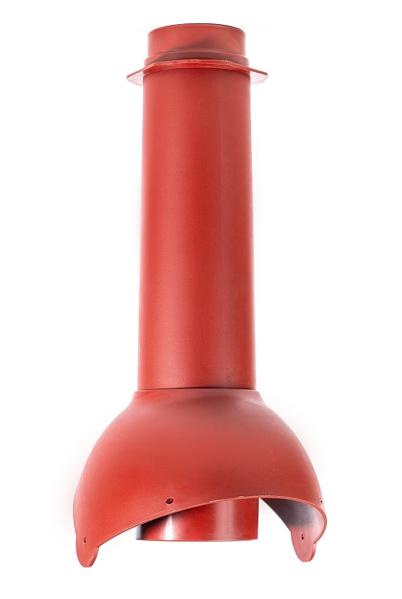 Krovent: Канализационный выход Pipe-VT 110/500 Красный (RAL 3009)
