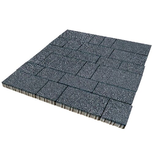 Stein_Rus: Тротуарная плитка Инсбрук Тироль 60мм Backwash Неро