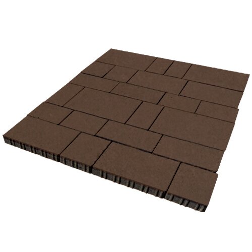 Stein_Rus: Тротуарная плитка Инсбрук Тироль 60мм Моноколор гладкая Коричневый