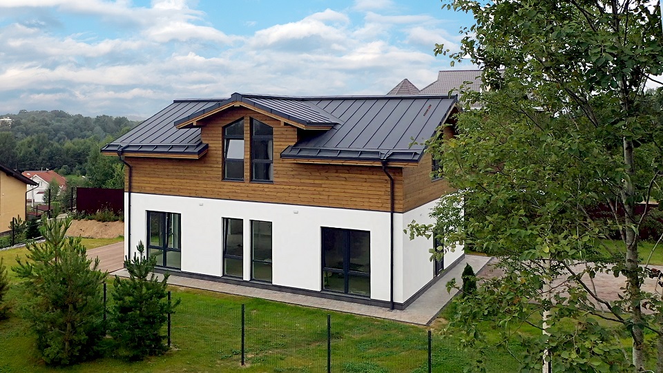 Grand Line: Фальц двойной стоячий Zn (цинк) 0,5 мм