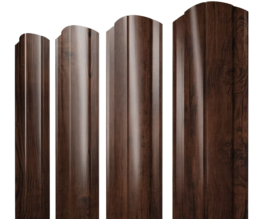 000036890.jpg Grand Line: Штакетник Круглый фигурный Print Elite 0,45 мм Cherry Wood — изображение 1