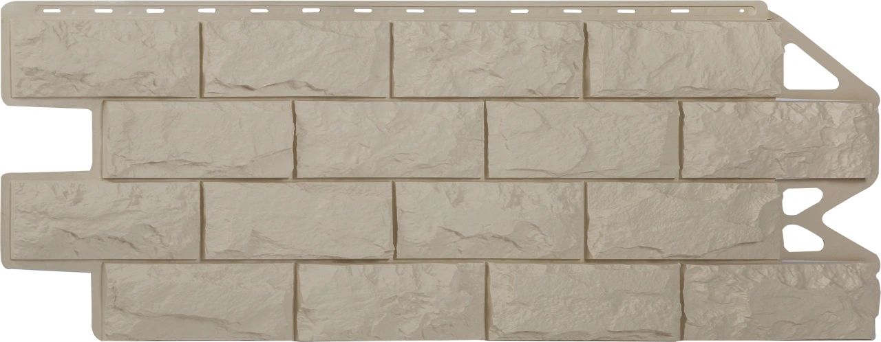 Альта-Профиль: Фасадная панель Фагот  ЭКО Кремовый