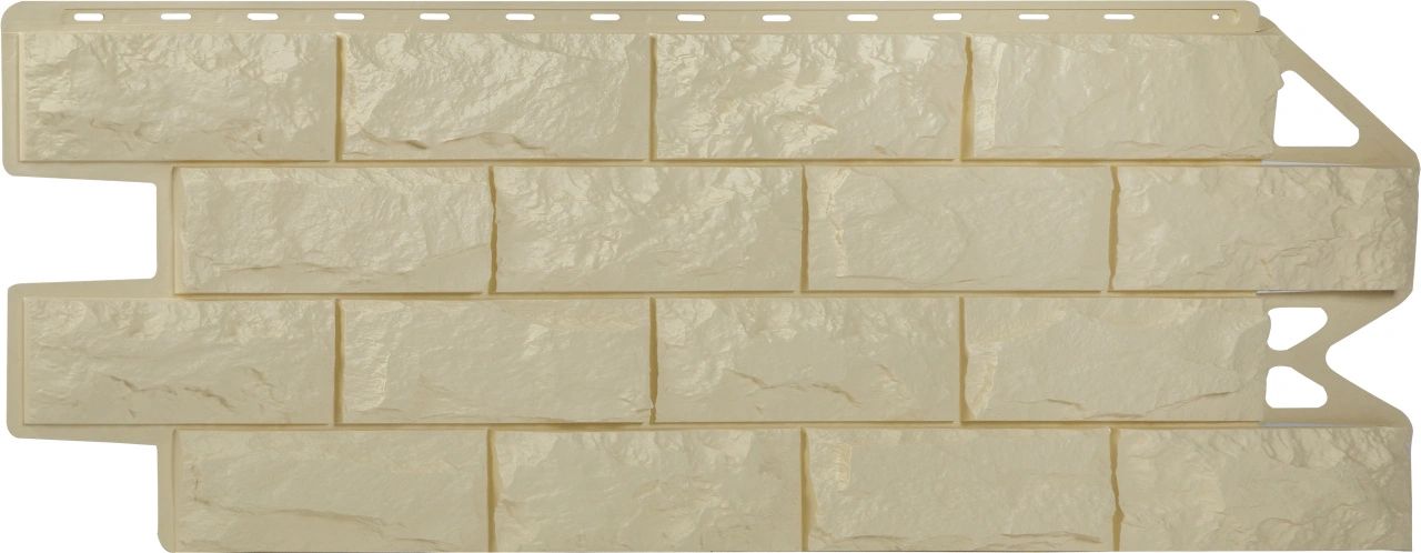 Альта-Профиль: Фасадная панель Фагот  ЭКО Песчаный