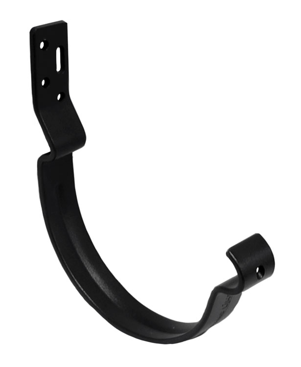 Grand Line: Крюк желоба короткий полоса 150/100 Rooftop dRain Ral 9005