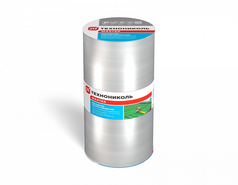 Nicoband: Гидроизоляционная лента 10 х 0,3 м Серебристый