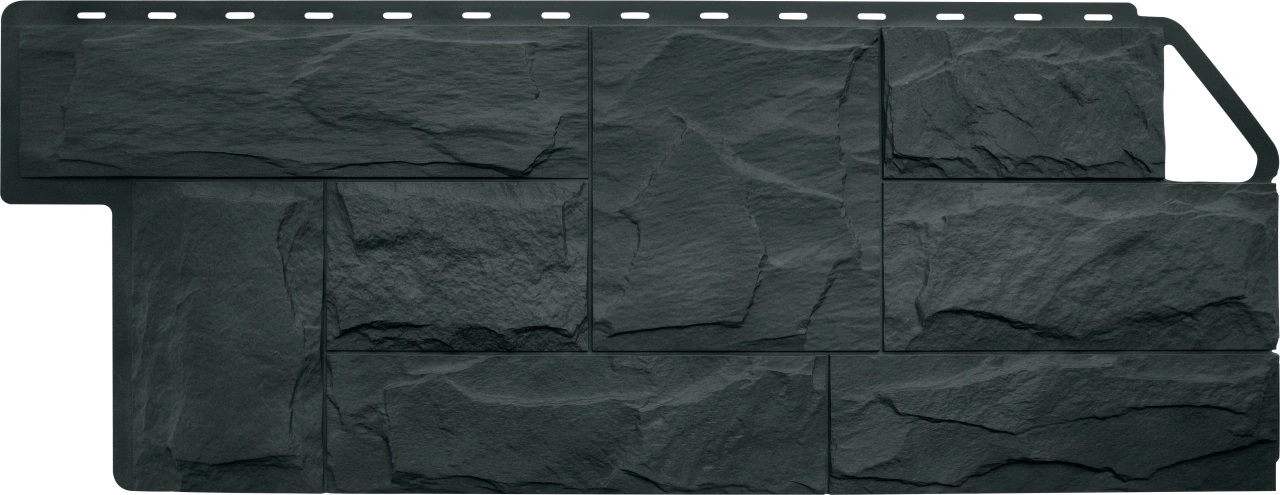 Альта-Профиль: Фасадная панель Гранит ЭКО Графит