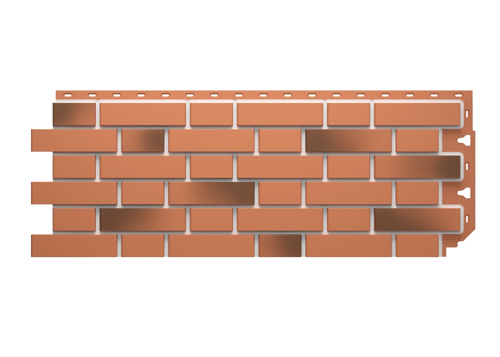 Docke: Фасадный панель Premium Flemish Красный жженый