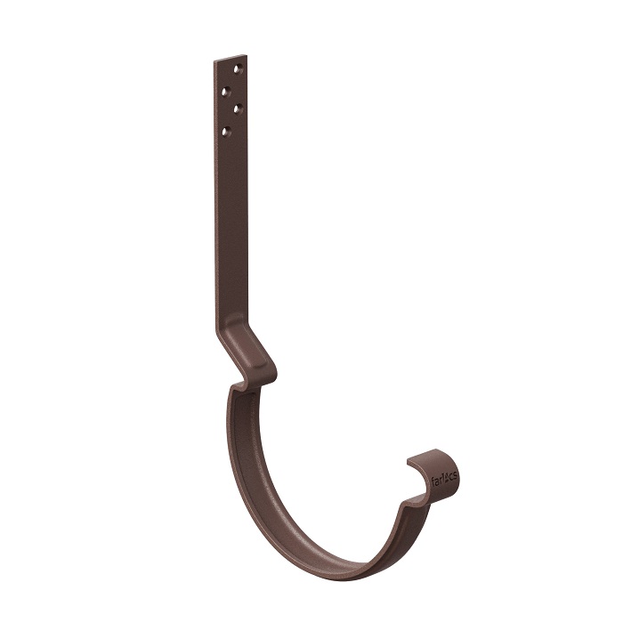 FarAcs PREMIUM: Кронштейн желоба длинный 150/100 MATT Ral 8017