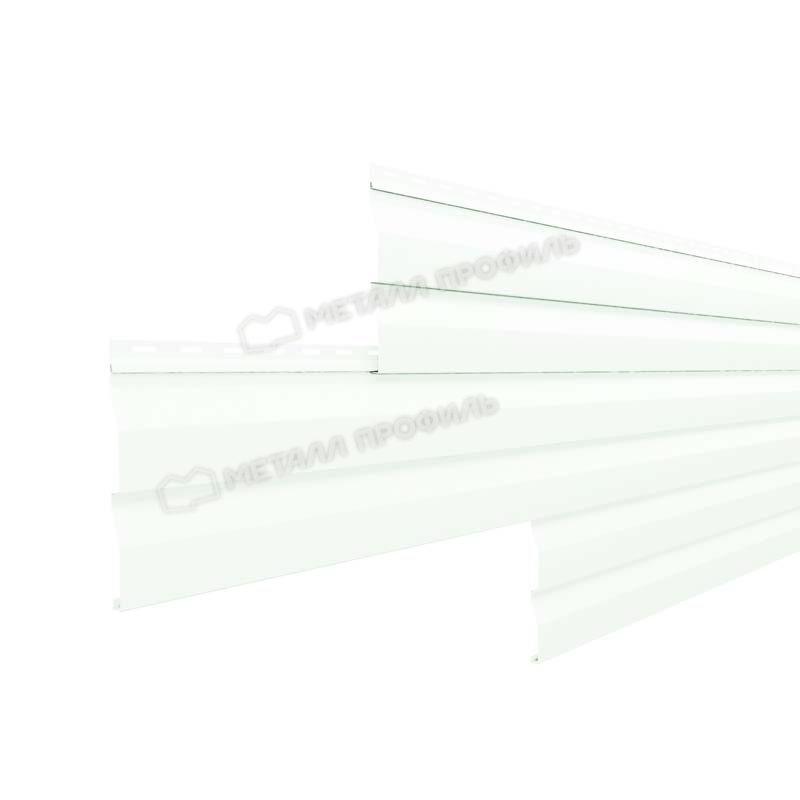 МеталлПрофиль: Сайдинг Корабельная доска Norman 0,5 мм Ral 9003